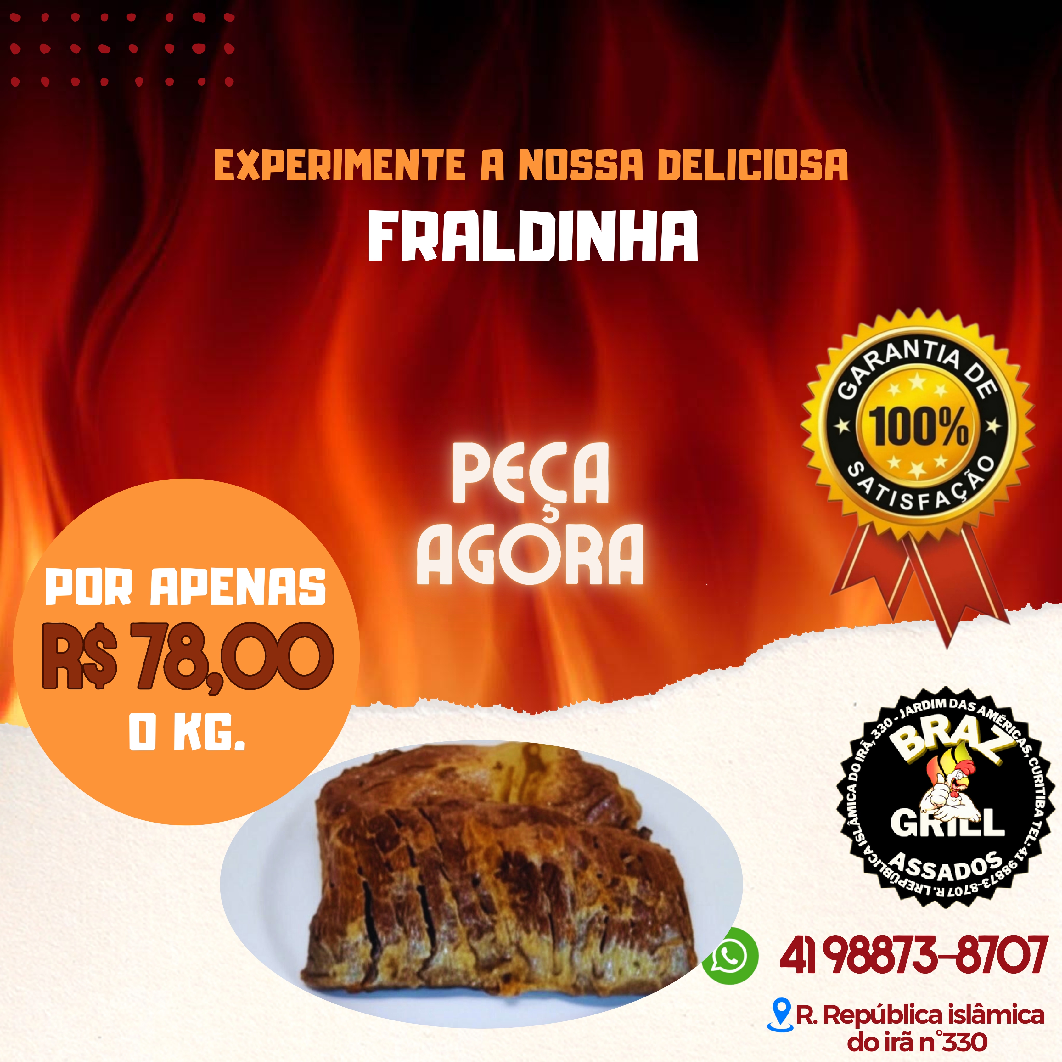 Fraldinha assada